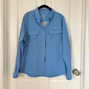 Silver Bait Fishing Shirt